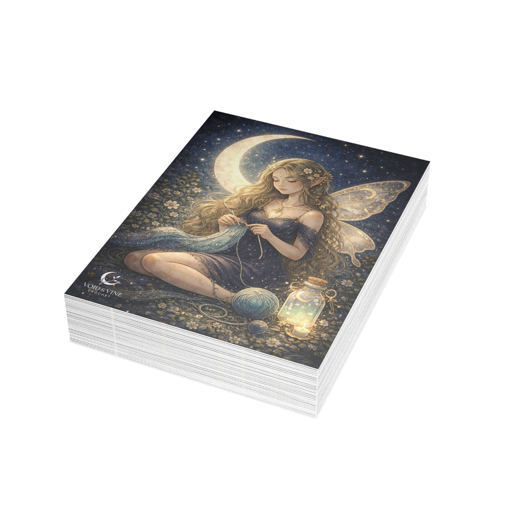 Stitching under the moon