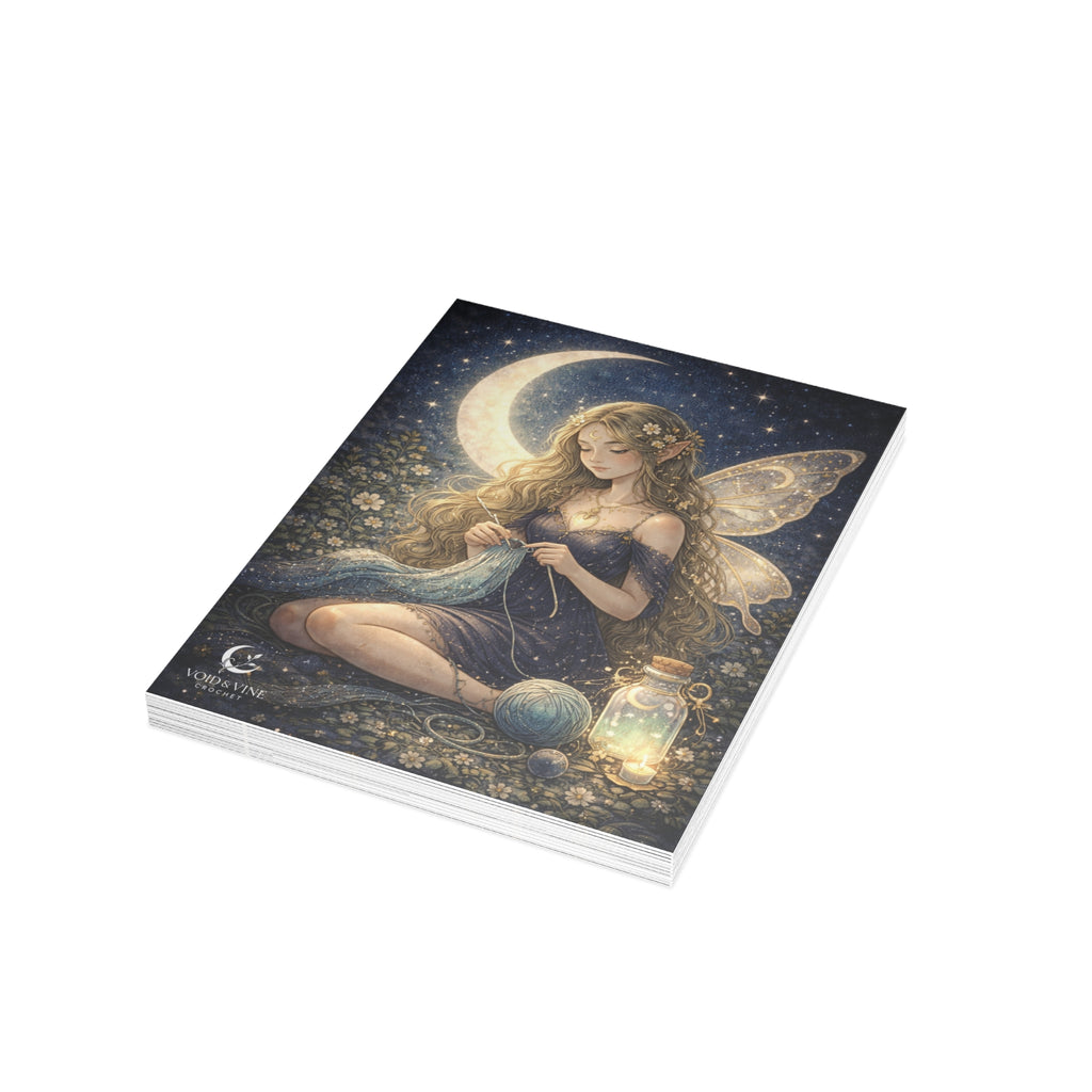 Stitching under the moon