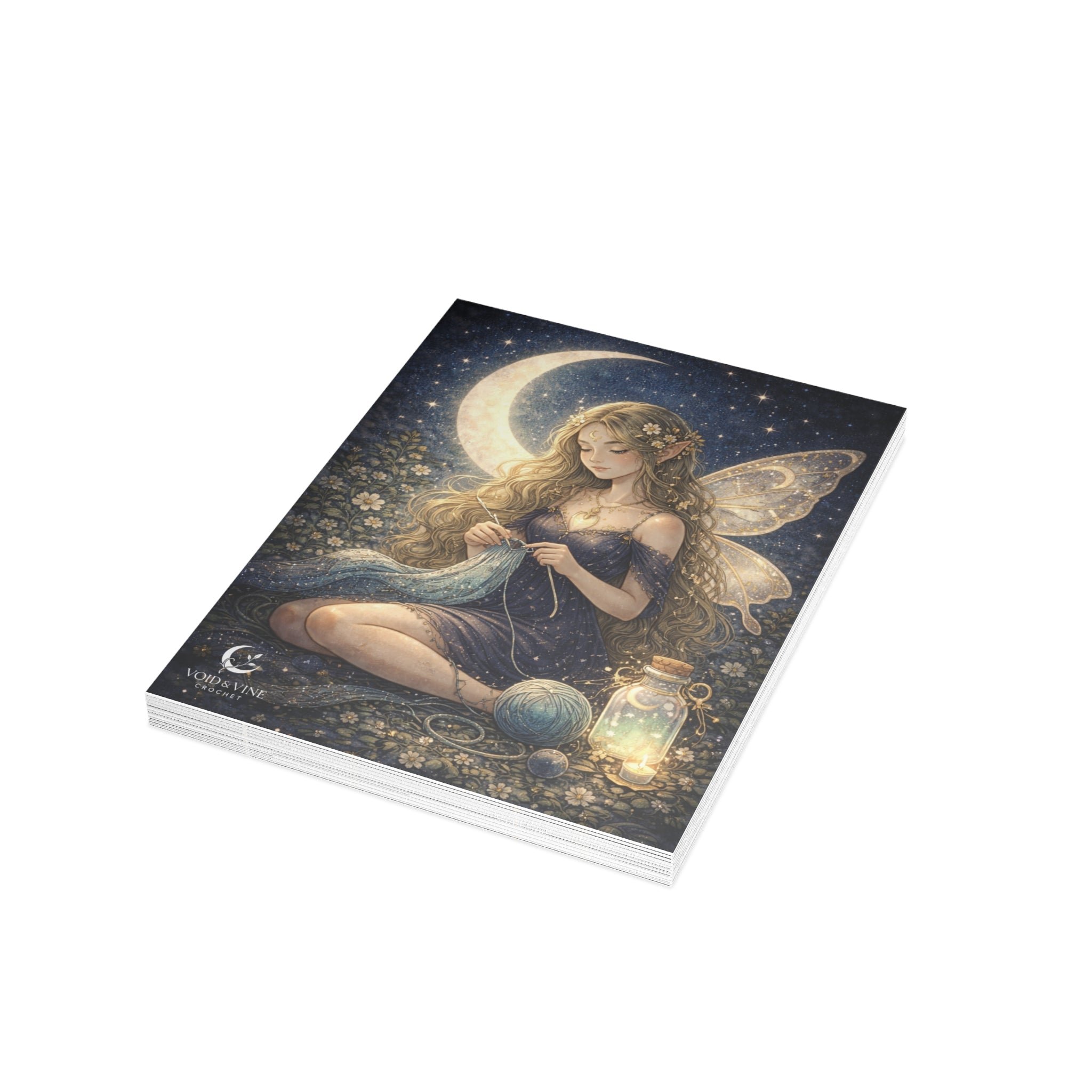 Stitching under the moon