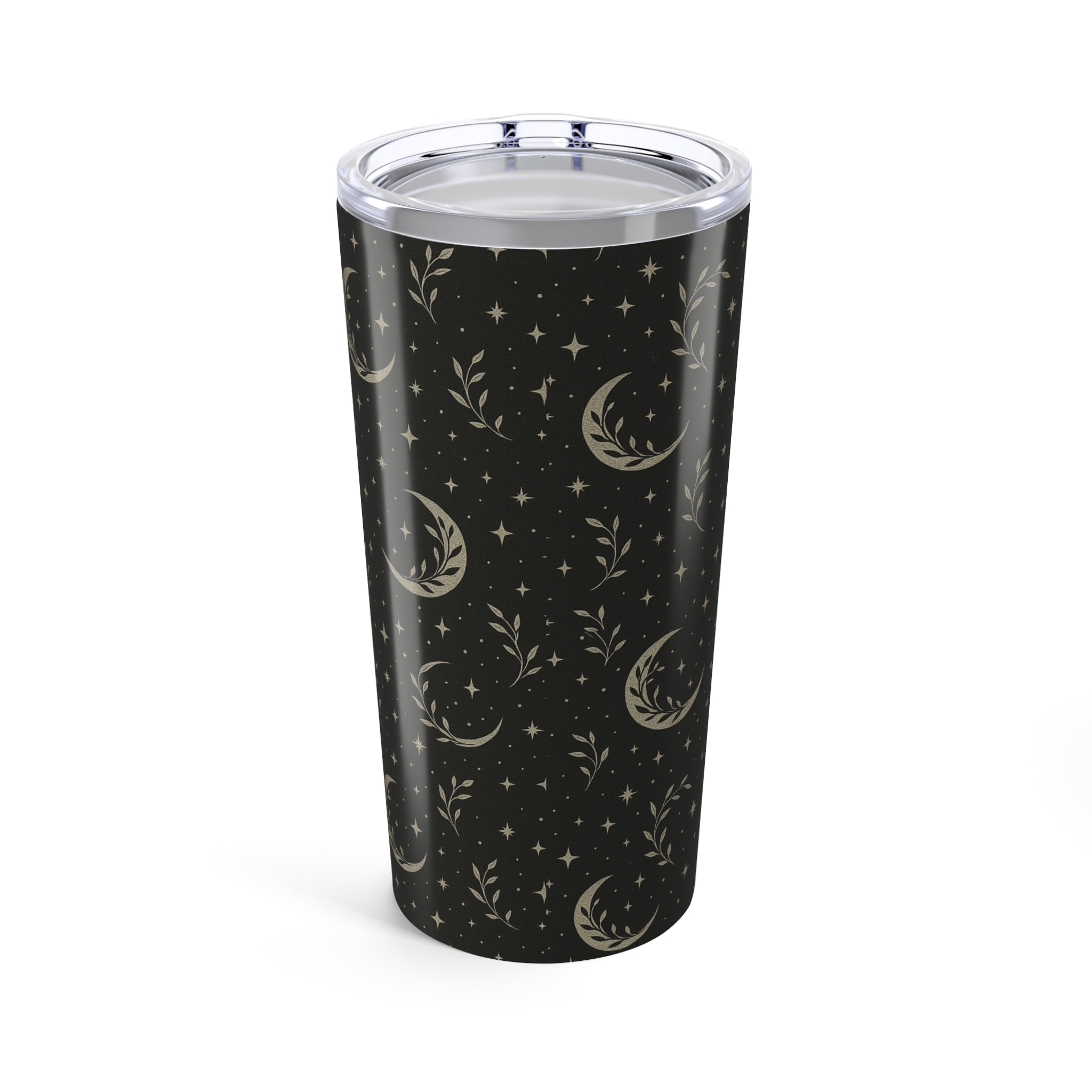 Moon & Vines 20oz Tumbler — Celestial Floral Stainless Travel Mug