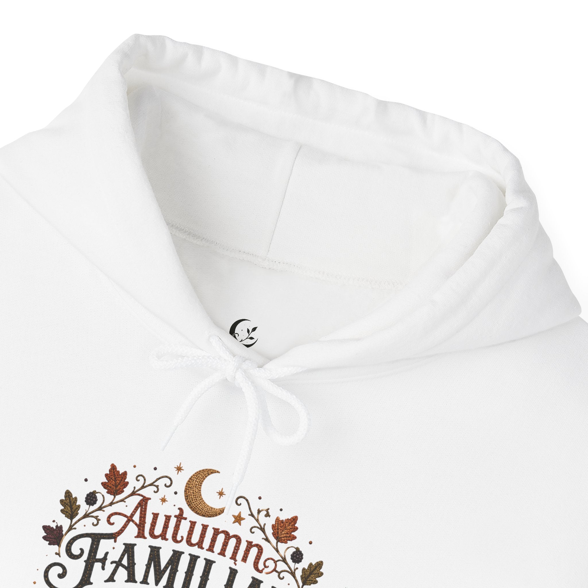 Familiar Club Hoodie — Autumn Cats & Pumpkins Cozy Fall Sweatshirt