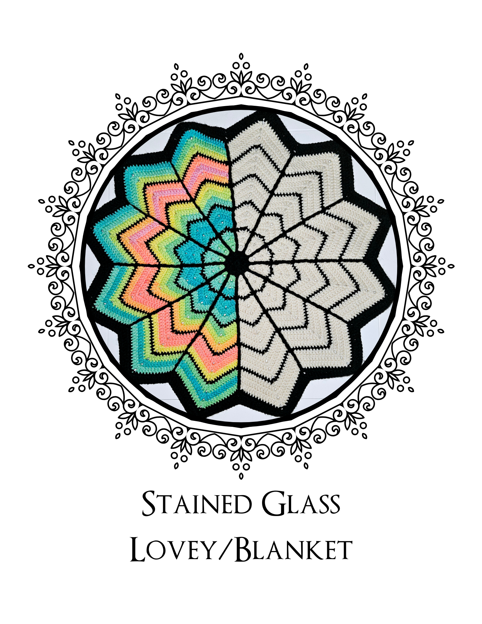 Stained Glass Lovey/Blanket