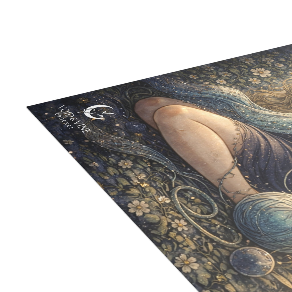 Stitching under the moon